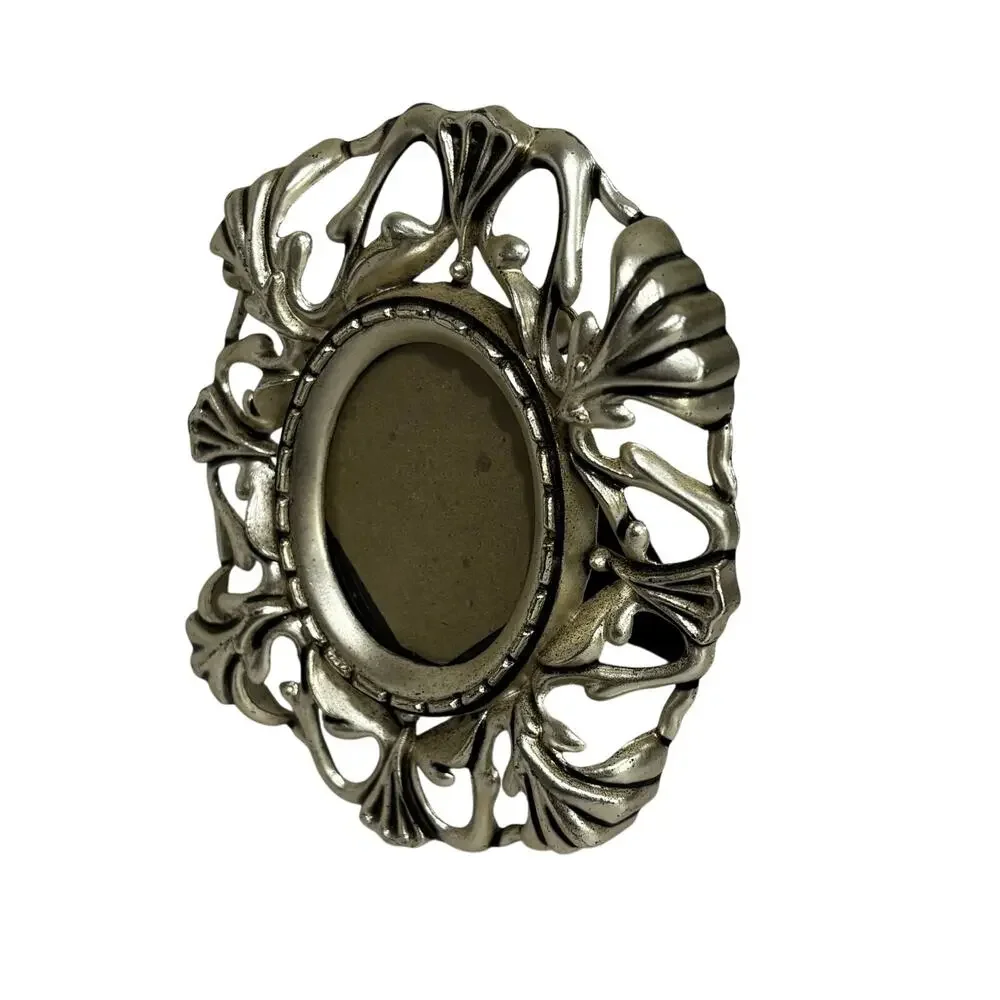 Vintage silver tone